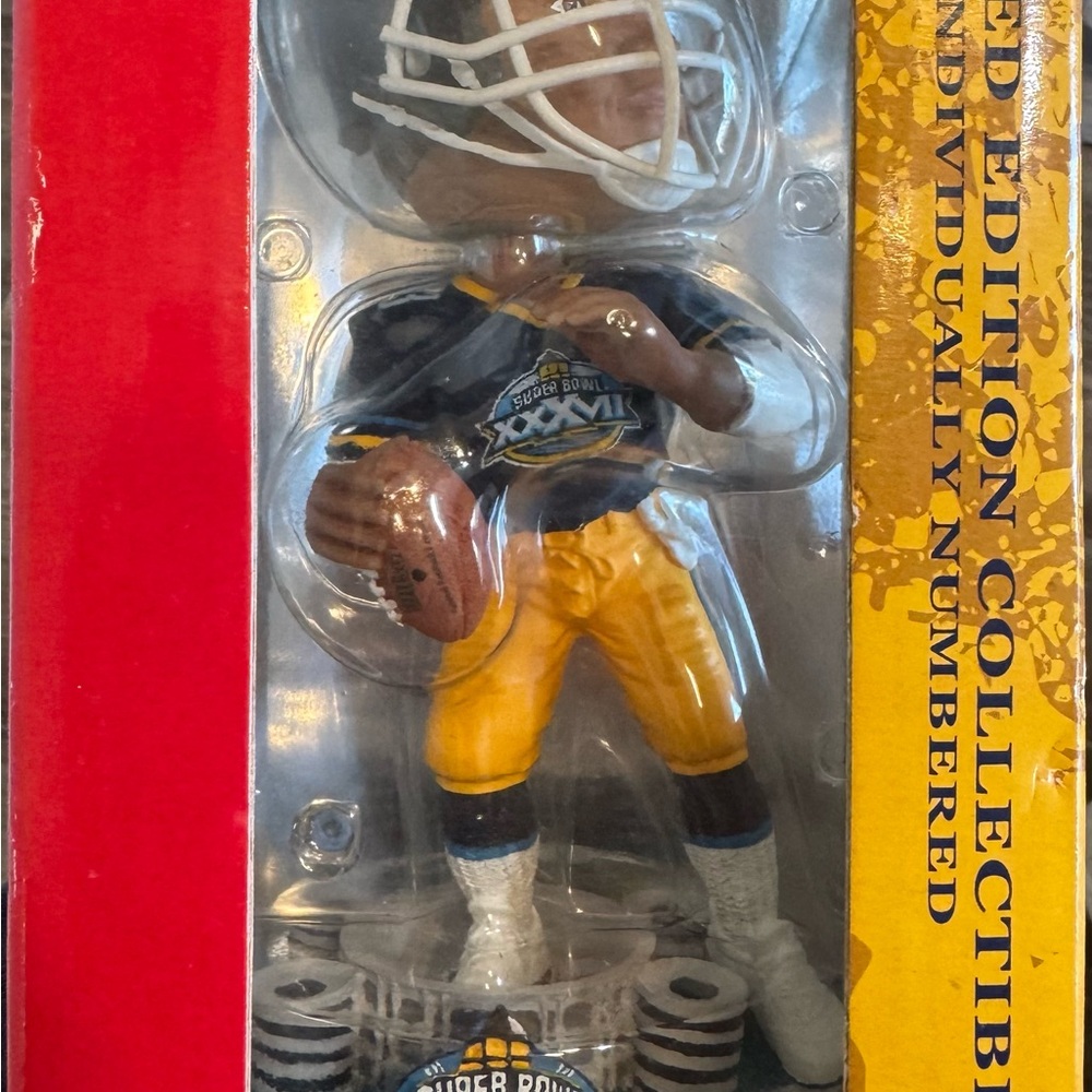 Super Bowl XXXIV Collectible Bobblehead forever Collectible San Diego California